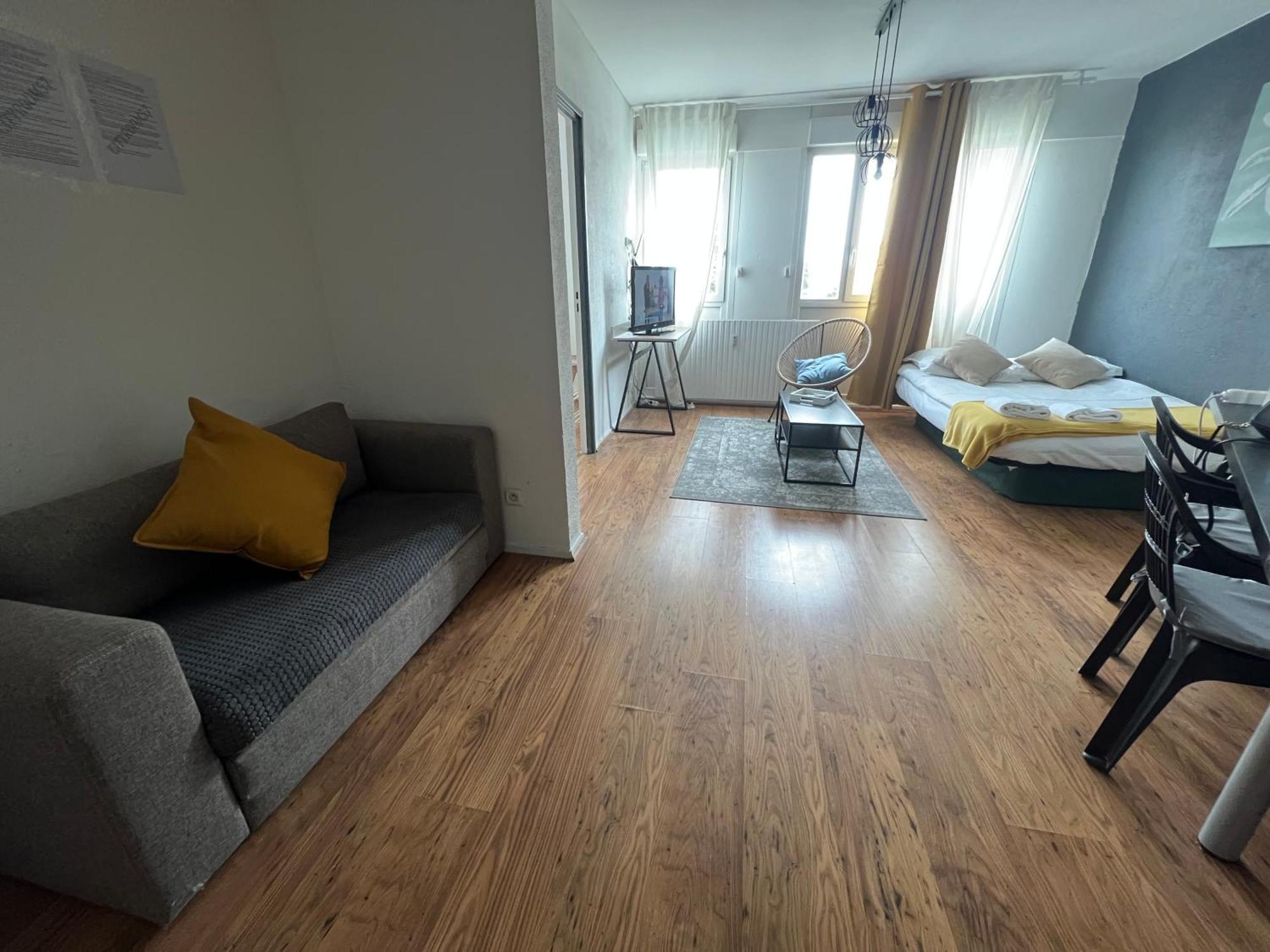 Mon Palmier Grand Appartement Parking Un-Sejour-A-Part Metz Exterior foto